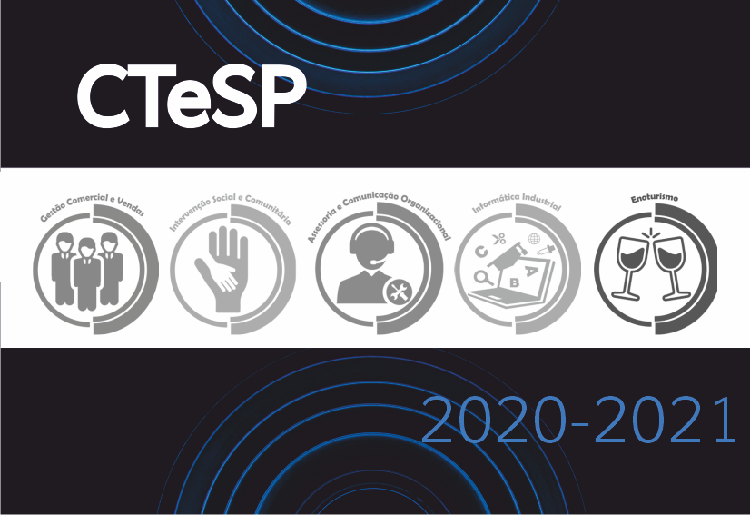 A nossa oferta de cursos CTeSP para 2020-2021