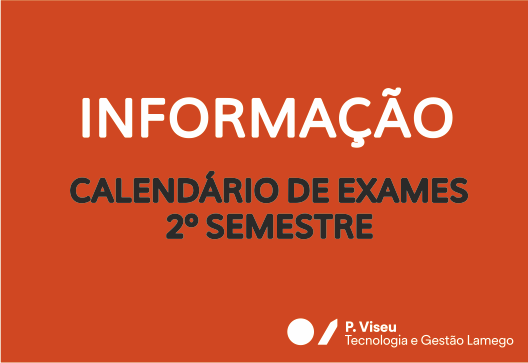 Calendário de Exames – 2º semestre (alterado)